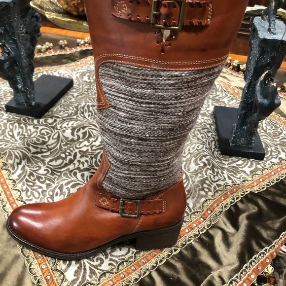 NWT Peruvian leather and Wool Boots size7 - Picture 8 of 8